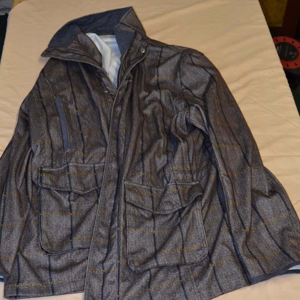 Order plus stylish shooting jacket in brushed cotton XXXL, Order plus shooting jacket in light - Image 2 of 2