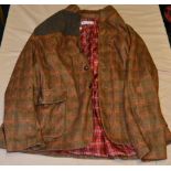 Order plus stylish shooting jacket in brushed cotton XXXL, Order plus shooting jacket in light