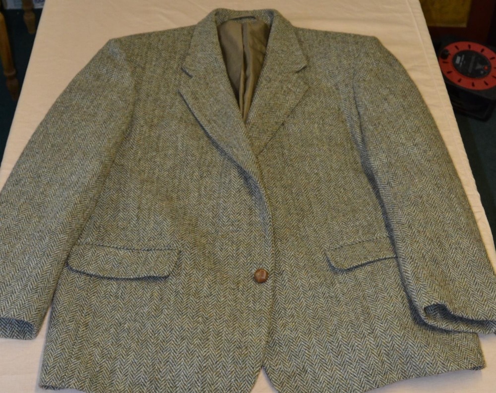 Hand woven Harris Tweed sports jacket