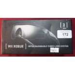 WX Rogue, three lenses: smoke clear, rust. New and boxed