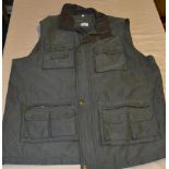 Mian shooting/fishing vest in charcoal XXL as new