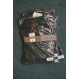 four Laksen Buck polo shirts size L