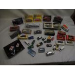 Assortment of diecast toy vehicles including Matchbox, Corgi & Hornby, both loose and boxed (2