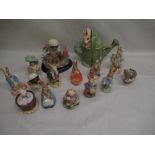 Border Fine Arts - A3953 The Tale of Mrs Tiggywinkle, Enesco Peter Rabbit water can , collection