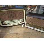 1960's Ferguson Radio Corporation Ltd Enfield London, model 384U radio in brown bakelite case,
