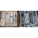 Part canteen of Viners Studio pattern Stainless Steel cutlery approx 92 pieces and a small