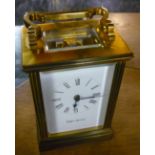 Small gold Mappin & Webb Ltd clock