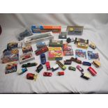 Toy vehicles including Matchbox, Hotwheels, Roco, Dinky etc, including a Sunbeam Alpine 5 from Dr No