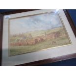 Laurence Tate (British C20th) "Helmsley", watercolour, signed L Tate, gilt framed, 50cm 40cm