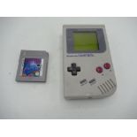 Nintendo Game Boy with Tetris game