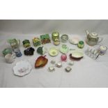 Collection of Carlton ware, Poole pottery, Cottage ware etc
