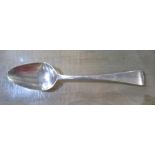 Geo. IV hallmarked silver Old English patterned tablespoon, London, 1809 by Alice and George Burrows