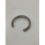 Silver bangle, stamped Tiffany & Co. .925, diameter 8cm