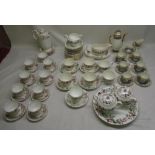 Collection of Wedgewood box hill partial tea set, Royal Doulton coffee set