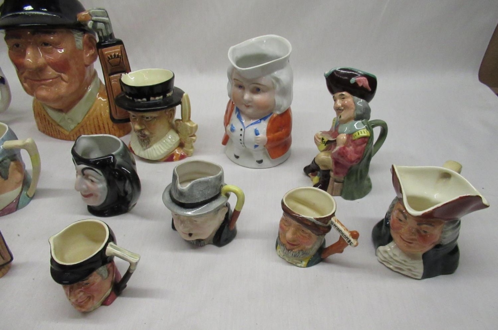 Collection of toby jugs by Royal Doulton, Shelly, Kelsboro ware, Viking, Cobridge, etc (15) - Bild 2 aus 4