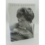 Home, a memoir of my early years by Julie Andrews signed hard back dated 2008