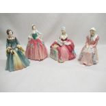 Royal Dalton Janice, Medina, Penelope & Prudence figures