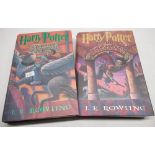 J K Rowling, "Harry Potter & the Sorcerers' Stone" published by the Scholastic Press, first American