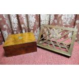 Victorian figured walnut rectangular sewing box, containing a selection of silks, cottons, steel