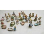 Twenty nine Border Fine Arts Beatrix Potter miniature figurines (29)