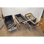 Perambulators for spares and repairs or restoration (3)