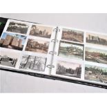 Folder containing approximately four hundred postcards of castles such as Ardvroick, Arundel,