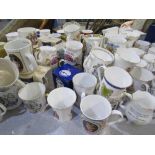 Large collection of Royal commemorative mugs (3 boxes)