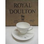 Royal Doulton Tumbling Leaves pattern tea set in original box, with original packing 21pcs