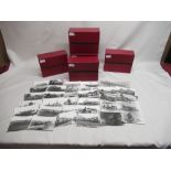 Large quantity of C20th black and white railway photographs of locomotive, tanks etc of County