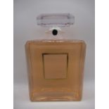 Chanel- Large display factice (dummy) bottle of Chanel Mademoiselle perfume, H27cm