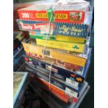 Collection of fifteen railway themed jigsaw puzzles