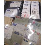 Postal History - large collection of post-1900 Air Mail covers mainly France, few South America