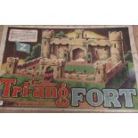 Boxed Tri-ang wooden fort