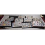 Collection of assorted cigarette cards (10 folders)