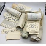 Chanel - Collection of Chanel window and wall, unused decals