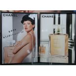 Chanel - Coco Mademoiselles campaign posters featuring Kate Moss, 90cm x 120cm and a factice (dummy)