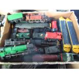 Large collection of unboxed locomotives and tanks, including Hornby Duchess Of Montrose 6232 4-6-