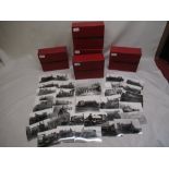 Large quantity of C20th black and white railway photographs, mostly of locomotives and tanks,