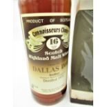 Dallas Dhu 1970 16 Year Old Scotch Highland Malt Whisky, Gordon & MacPhail Connoisseurs Choice