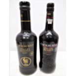 Cockburn's Special Reserve Port,100cl 20%vol, and another similar 75cl 20%vol in composition tin