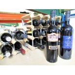 Collection of non-vintage wine, the majority red including Vina Premeira Rioja,2008,(4)Klein Tulbagh
