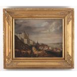 Property of a lady - early 19th century Continental School, probably Austrian - LANDSCAPE WITH