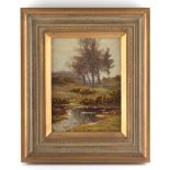 Property of a deceased estate - Frederick Golden Short (1863-1936) - NEW FOREST LANDSCAPE WITH