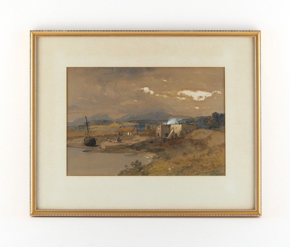 Property of a deceased estate - Edward Hargitt (1835-1895) - 'ON THE FORTH, NEAR STIRLING' -