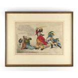 Sold on behalf of Marie Curie charity - GILLRAY, James (1756-1815) - 'The Magnanimous Minister,