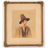 Property of a gentleman - Italian school, late 19th / early 20th century - A PORTRAIT OF A PEASANT