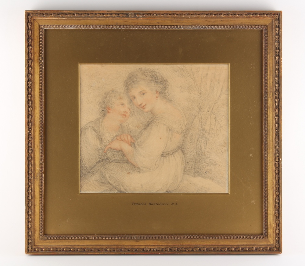 Property of a deceased estate - Francesco Bartolozzi R.A. (1727-1815), attributed to - COURTING