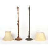 Property of a lady - two standard lamps, with shades (2).