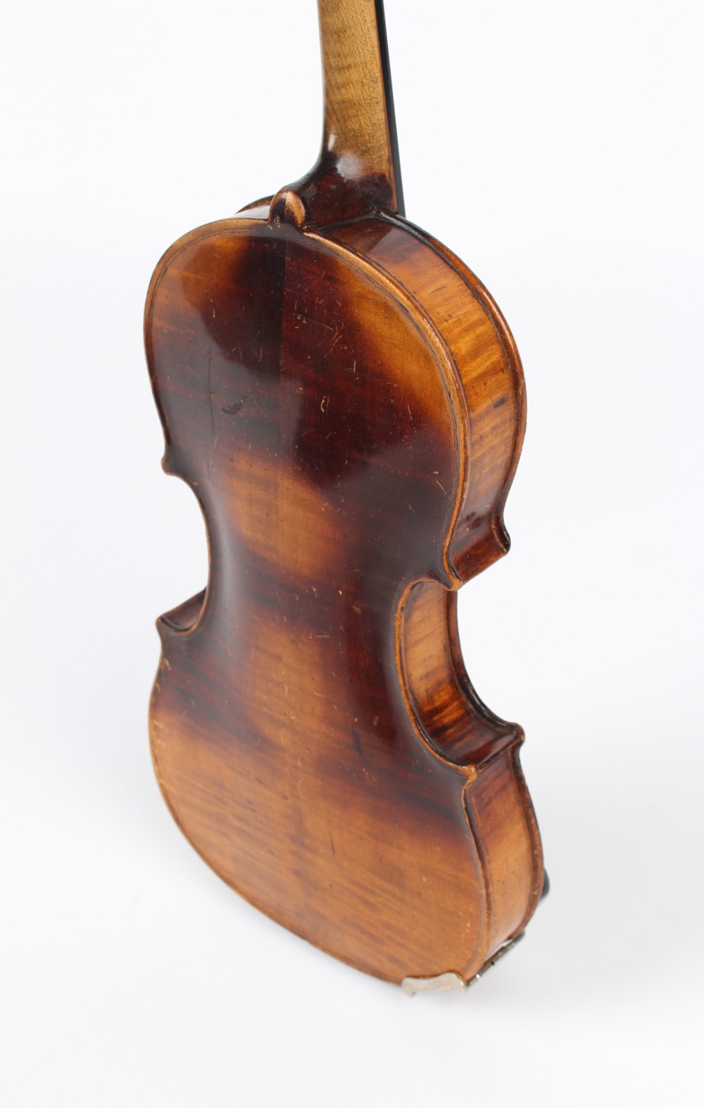 Property of a gentleman - a late 19th century German violin, with old William Forster, London label, - Image 3 of 5