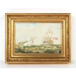 Property of a gentleman - 18/19th century - THE SINKING OF THE FRENCH SHIP OF THE LINE 'THESEE' AT